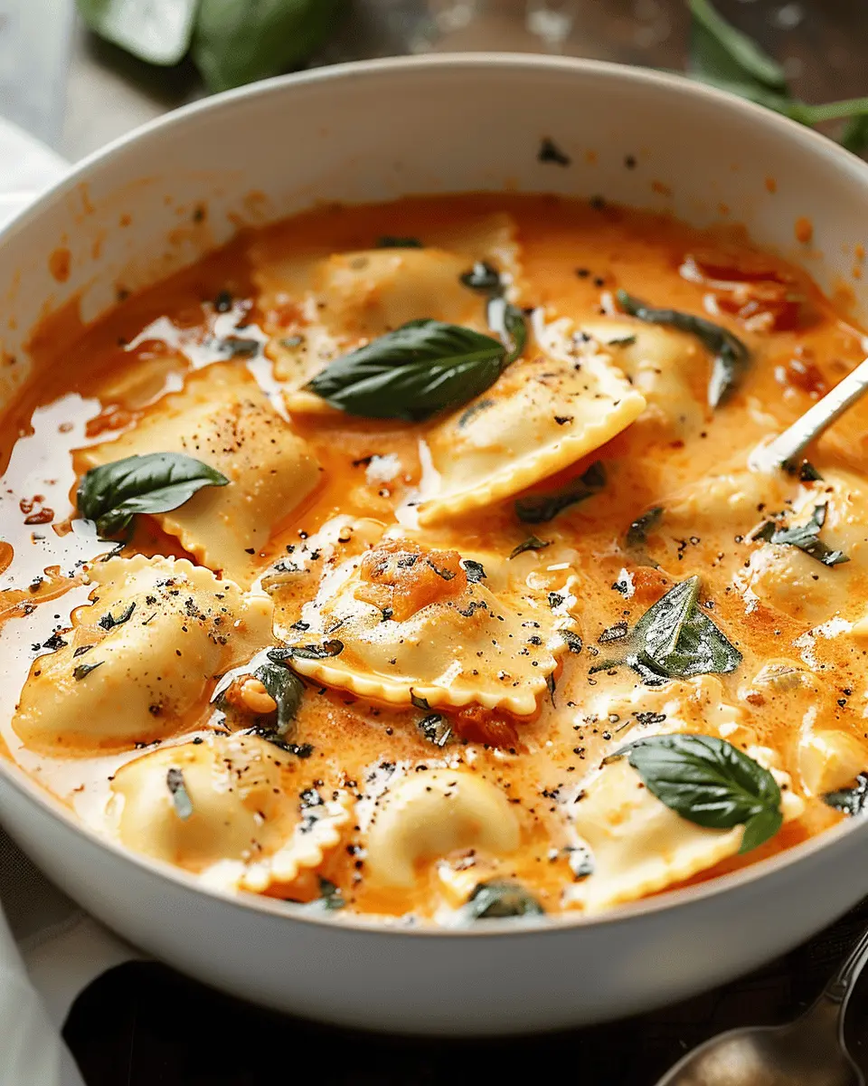 Creamy Tuscan Ravioli Soup: A Delightful Comfort Dish to Try