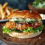 Crispy Chicken Caesar Sandwich
