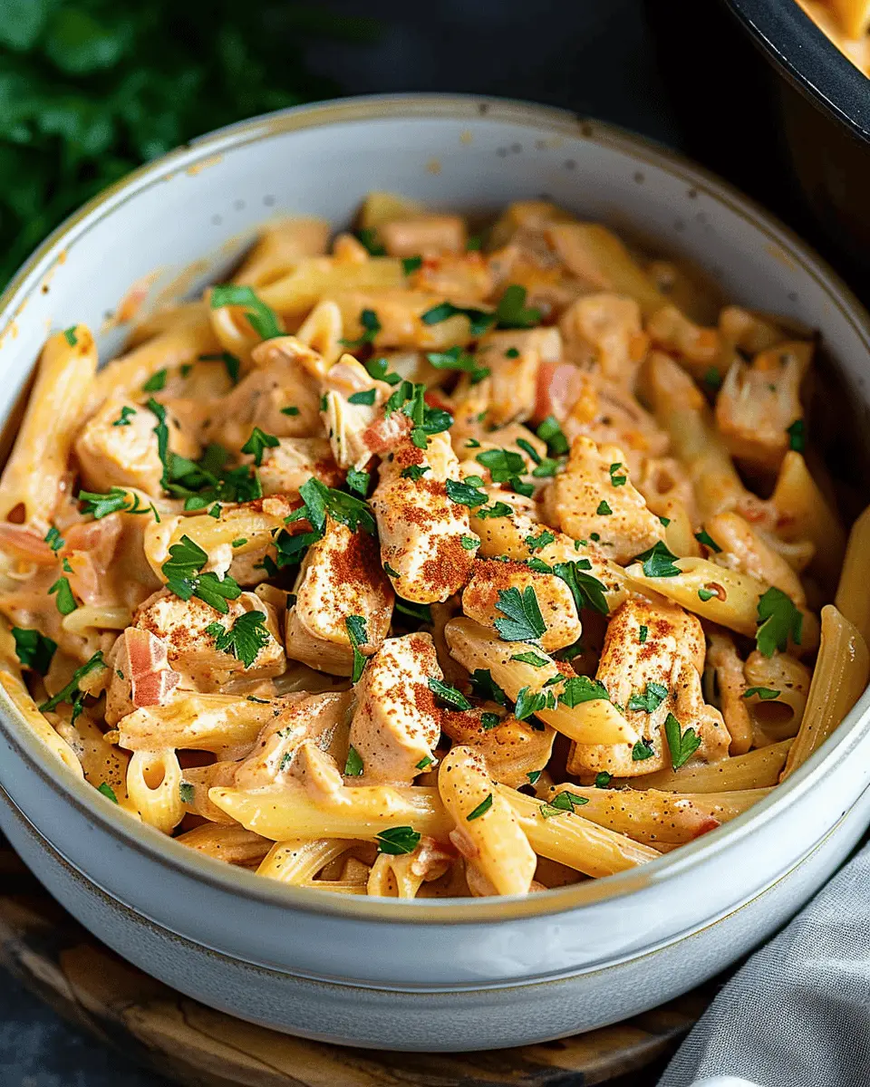 Crock Pot Creamy Cajun Chicken Pasta: A Quick & Easy Delight