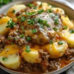 Crockpot Hamburger Potato Casserole Recipe