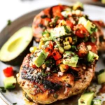 Fiesta Lime Chicken Recipe with Avocado