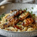 Marsala Chicken Orzo