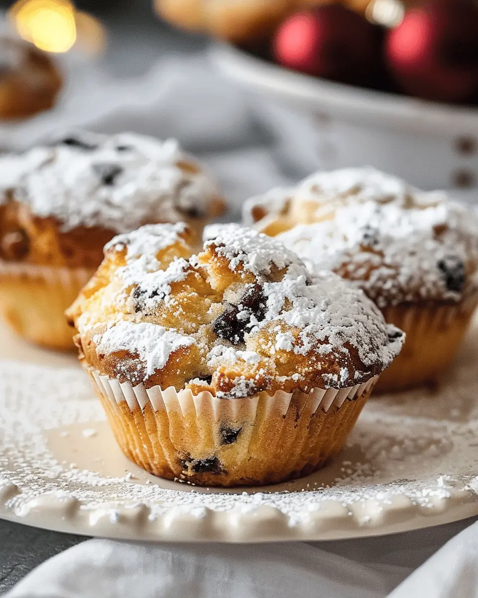 Moist Christmas Stollen Muffins: The Best Festive Treat Ever