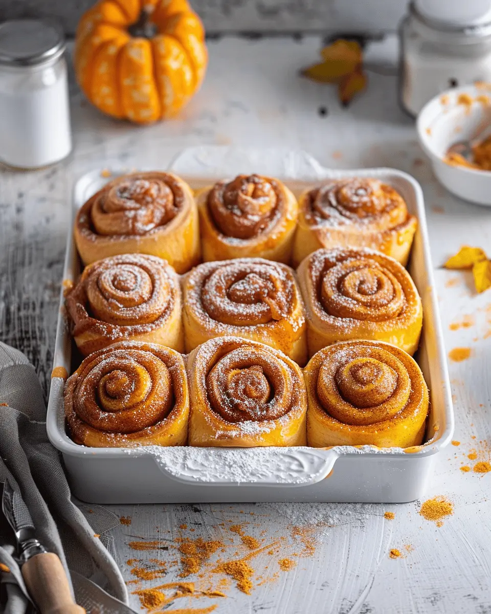 Pumpkin Cinnamon Rolls: Indulgent Treats for Cozy Mornings