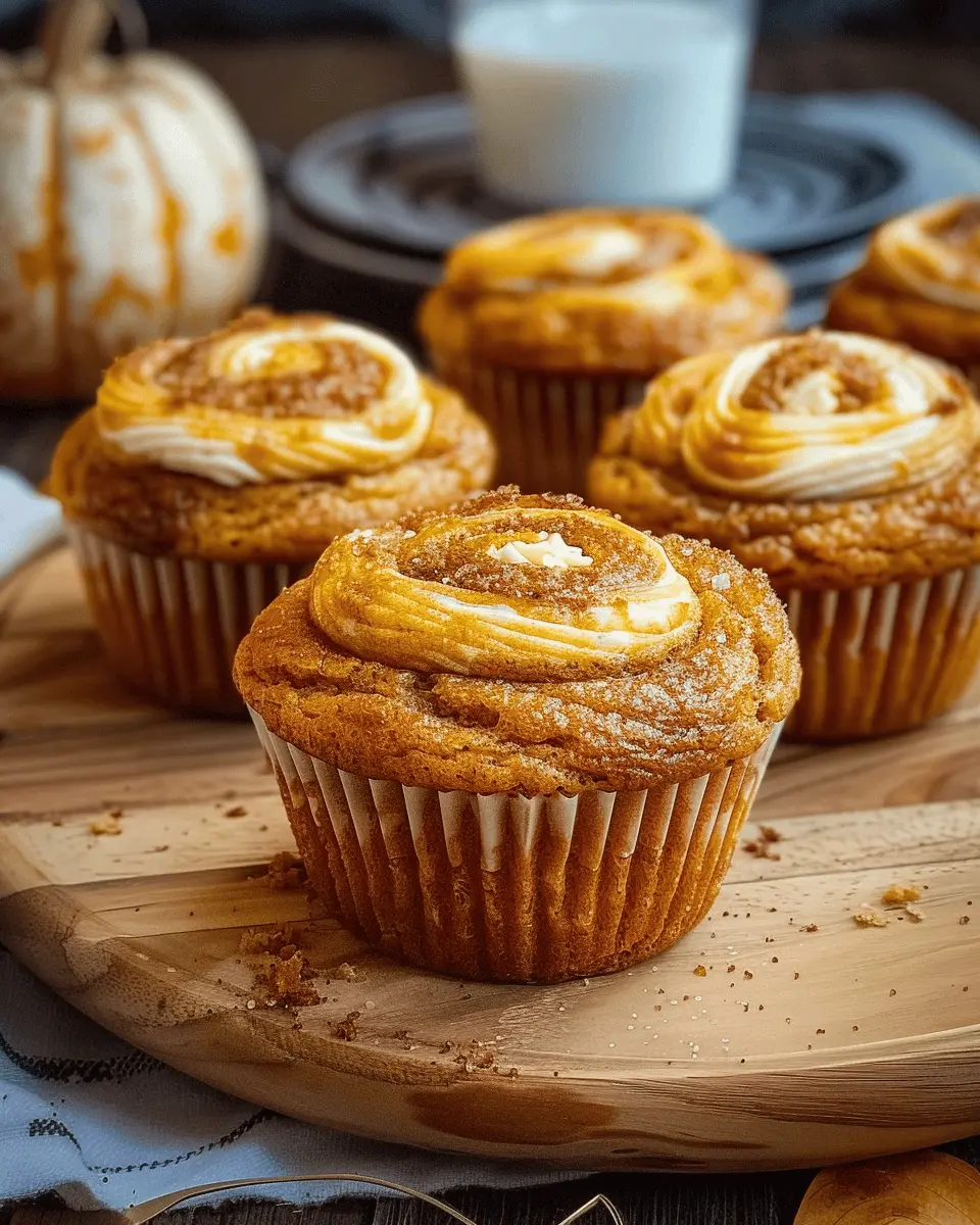 Pumpkin Swirl Muffins: Easy Autumn Treats for Cozy Mornings