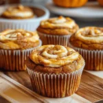 Pumpkin Swirl Muffins