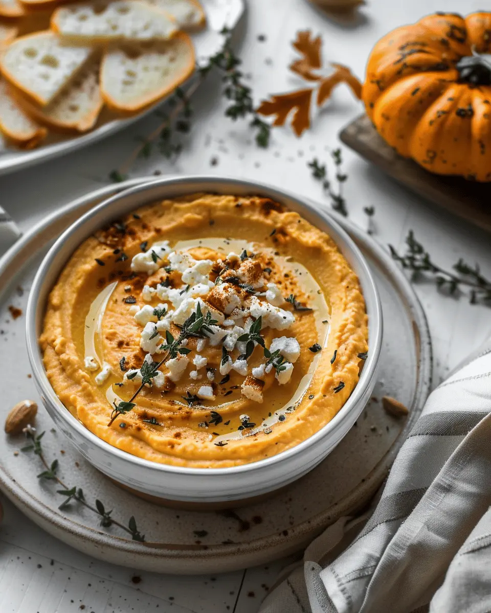 Pumpkin Whipped Feta Dip: A Creamy, Indulgent Delight for Snacks