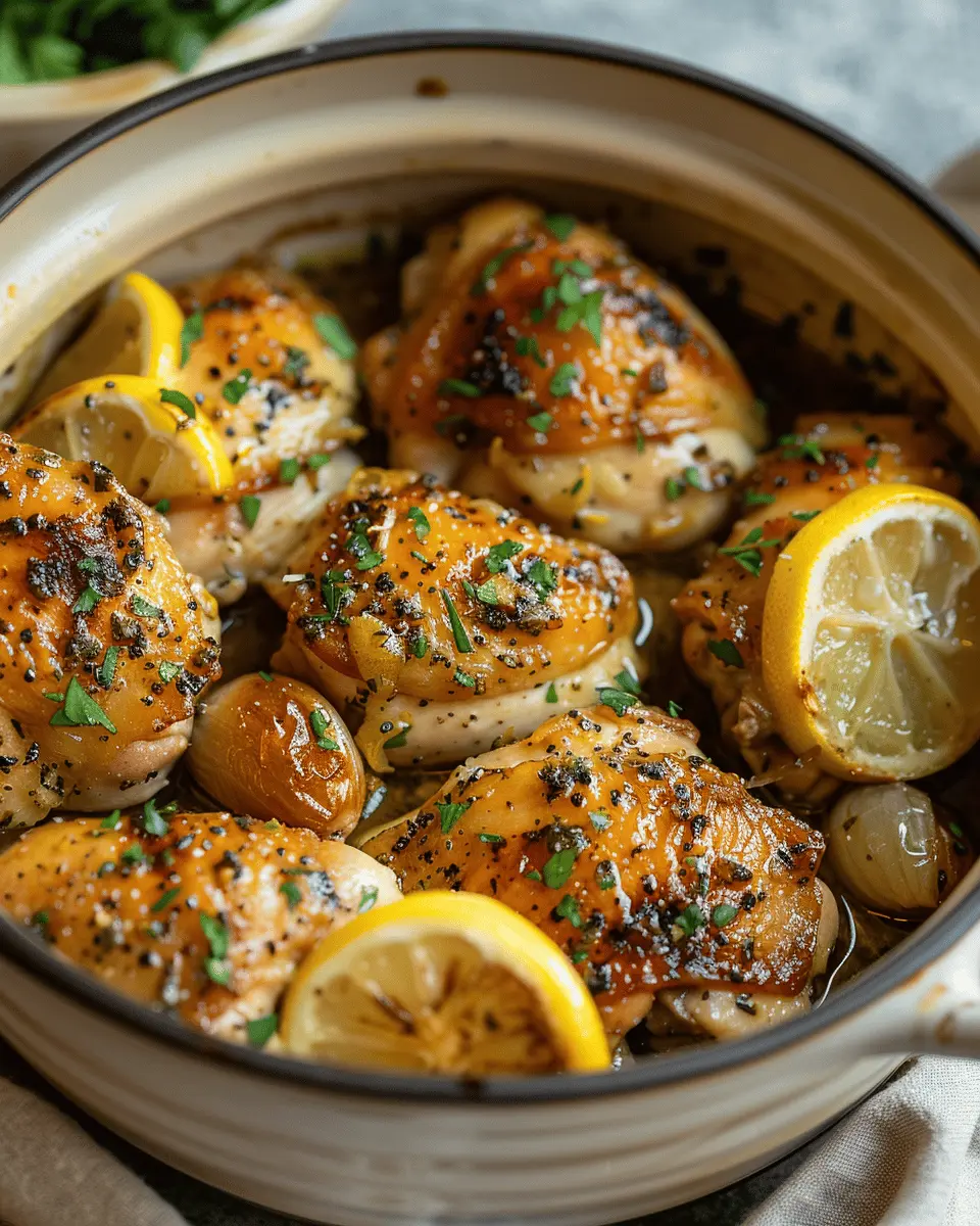 Slow Cooker Lemon Garlic Chicken: Easy, Juicy Weeknight Delight