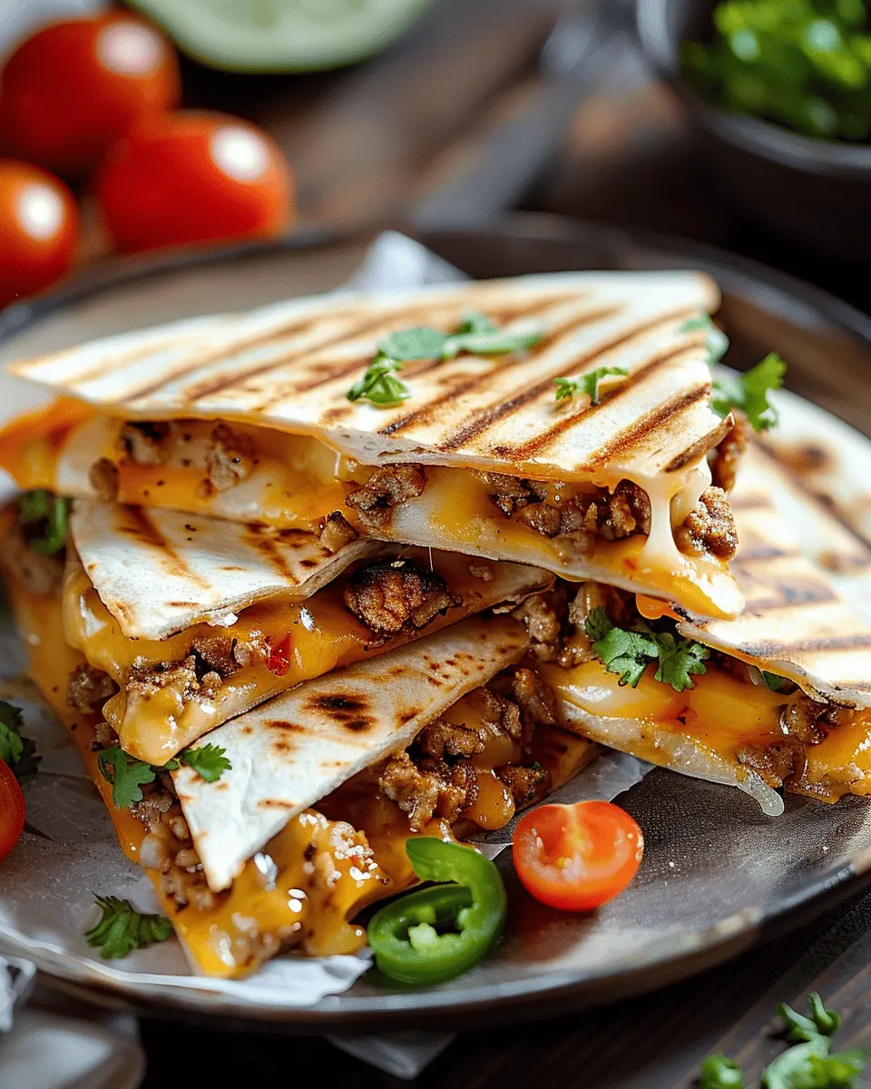 Smashburger Quesadillas: The Best Indulgent Twist for Dinner