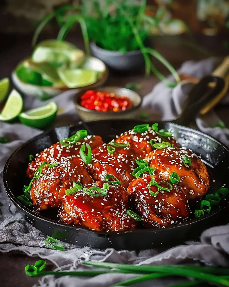 Sticky Honey Gochujang Chicken: Easy Recipe for Irresistible Flavor
