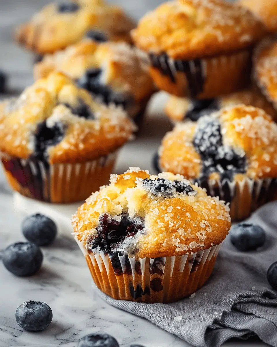 Ultimate Moist Blueberry Muffins: A Deliciously Easy Recipe