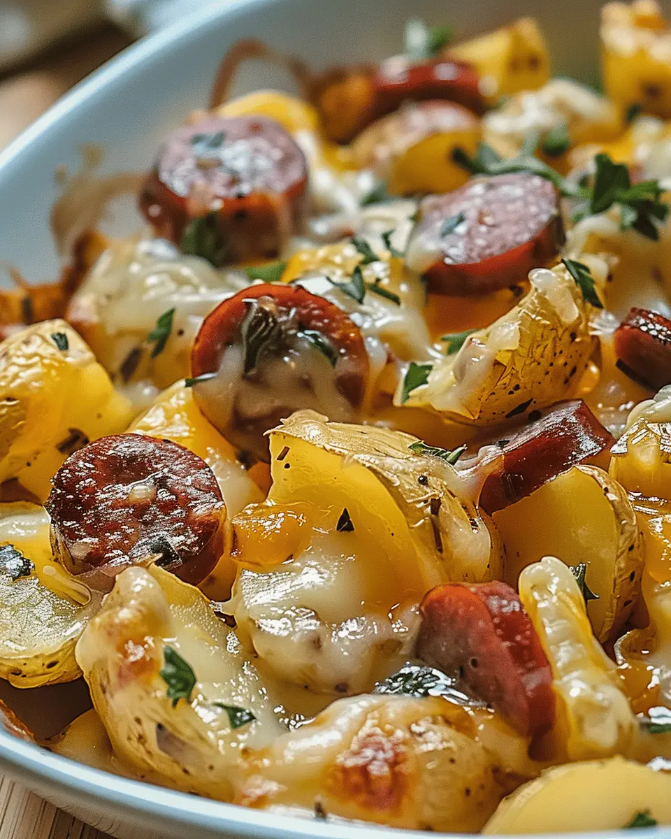 Cheesy Ranch Potatoes and Smoked Sausage: An Easy Comfort Dish