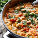 Creamy Tomato White Bean Stew