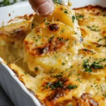Dad’s Creamy & Cheesy Au Gratin Potatoes