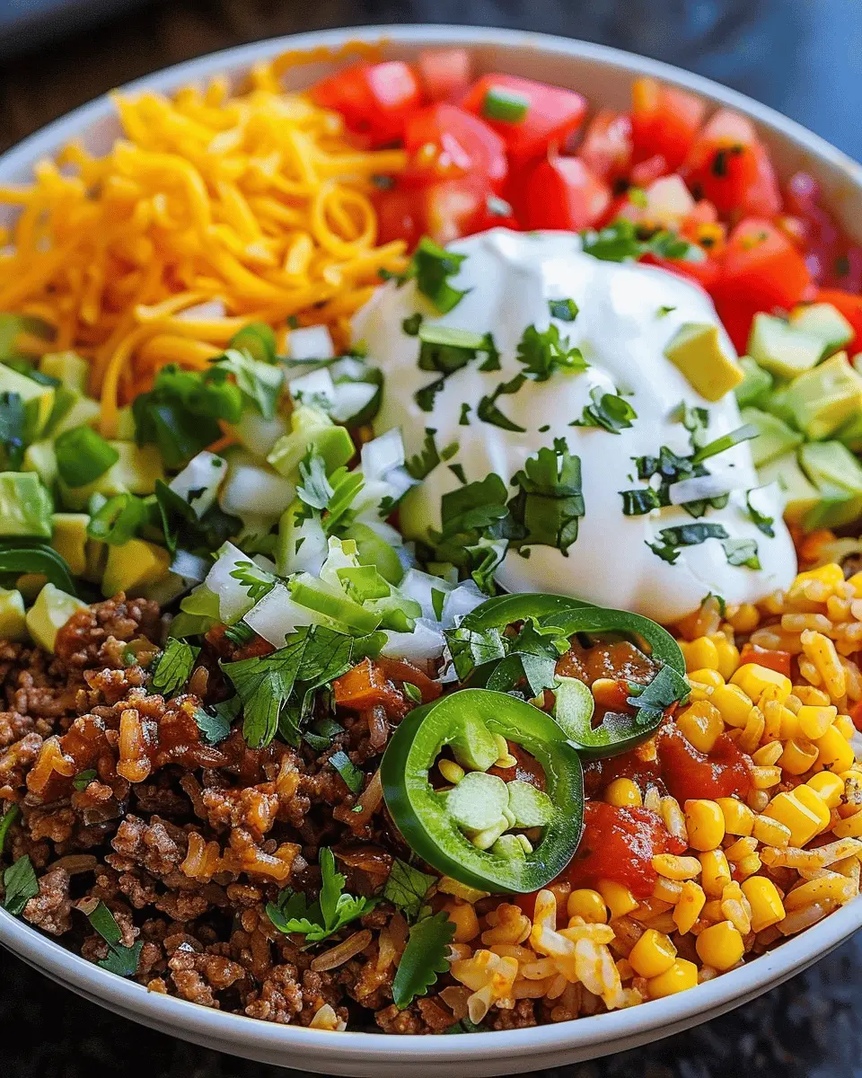 Master the Flavor Taco Rice Bowl: Easy Turkey Bacon Delight