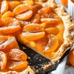 Classic Apricot Pie with a Flaky Butter Crust: A Celebration of Sweet and Tart Flavors in a Timeless Dessert