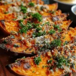 Garlic Parmesan Sweet Potato Wedges: A Delicious and Healthy Snack