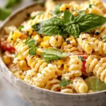 Creamy Street Corn Pasta Salad