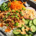 Ground Turkey Rice Bowls