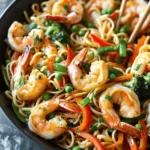High-Protein Shrimp Stir Fry with Noodles (Quick & Easy)