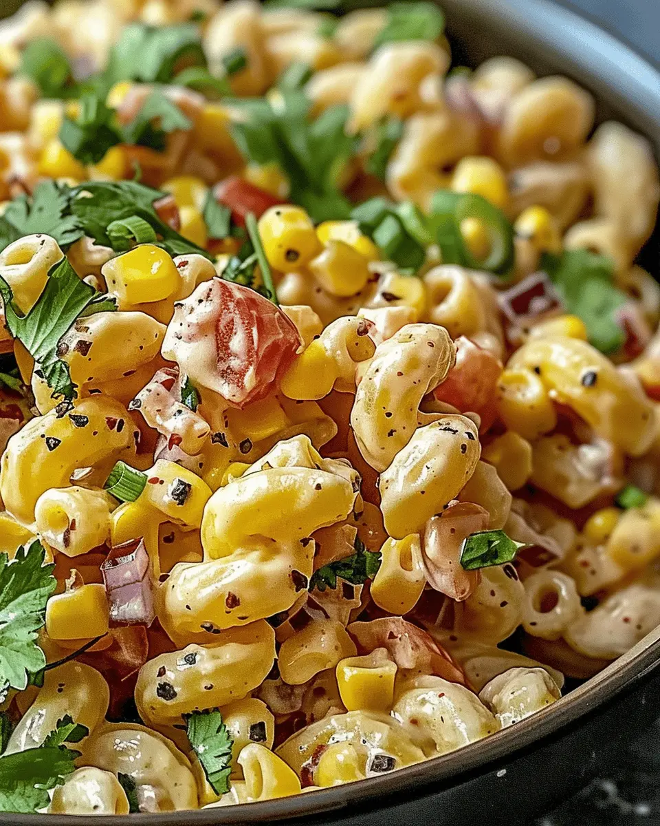 Mexican Street Corn Pasta Salad: A Bold and Easy Must-Try Dish