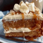 Salted Caramel Banana Cake