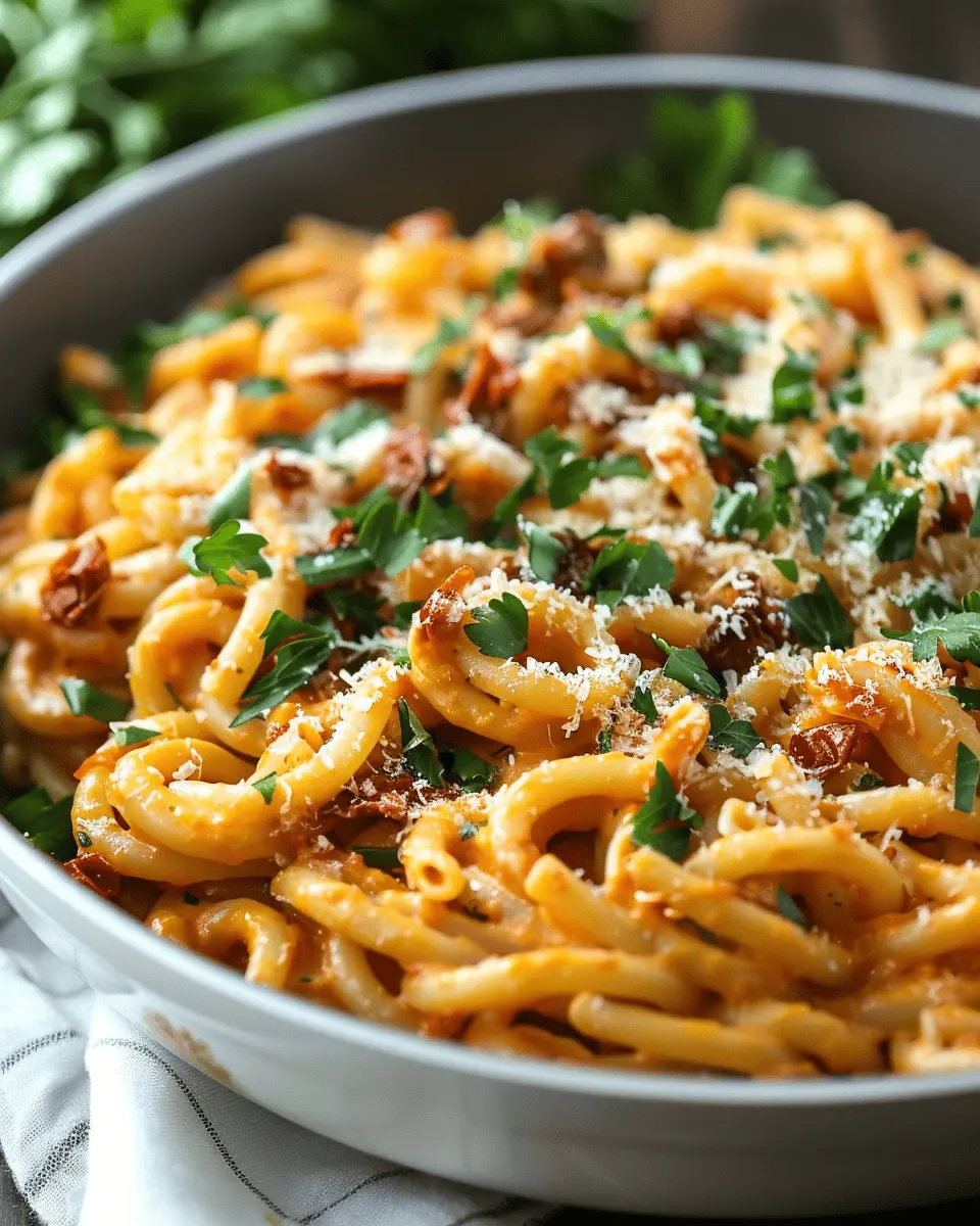 Sun Dried Tomato Pasta: Ghost Your Regular Mac & Cheese Now