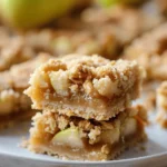 Apple Crisp Shortbread Bars