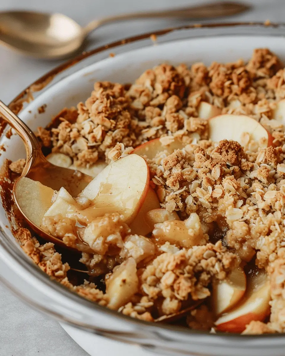 Simple Apple Crumble: The Best Comforting Dessert for Home Cooks