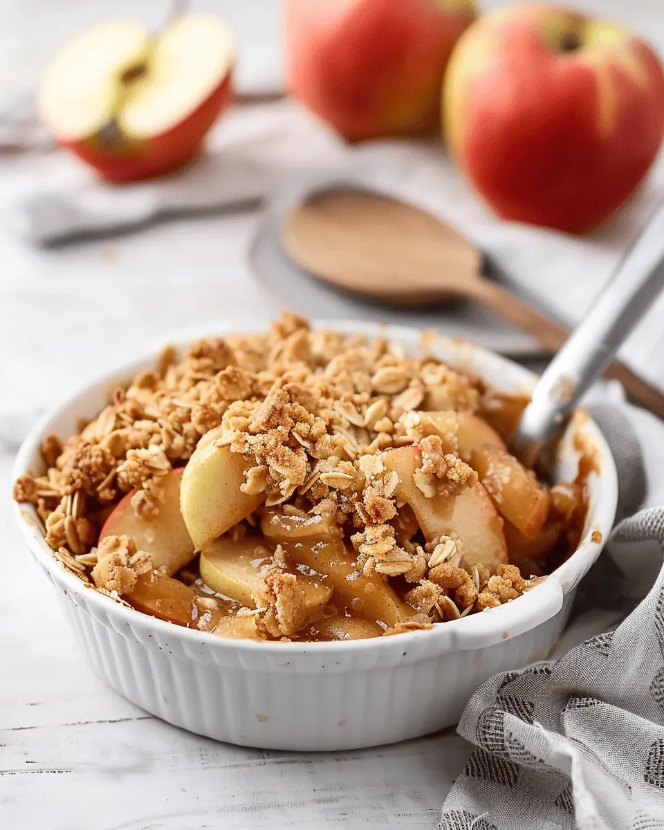 Easy Apple Crisp Recipe: A Warm, Indulgent Fall Treat