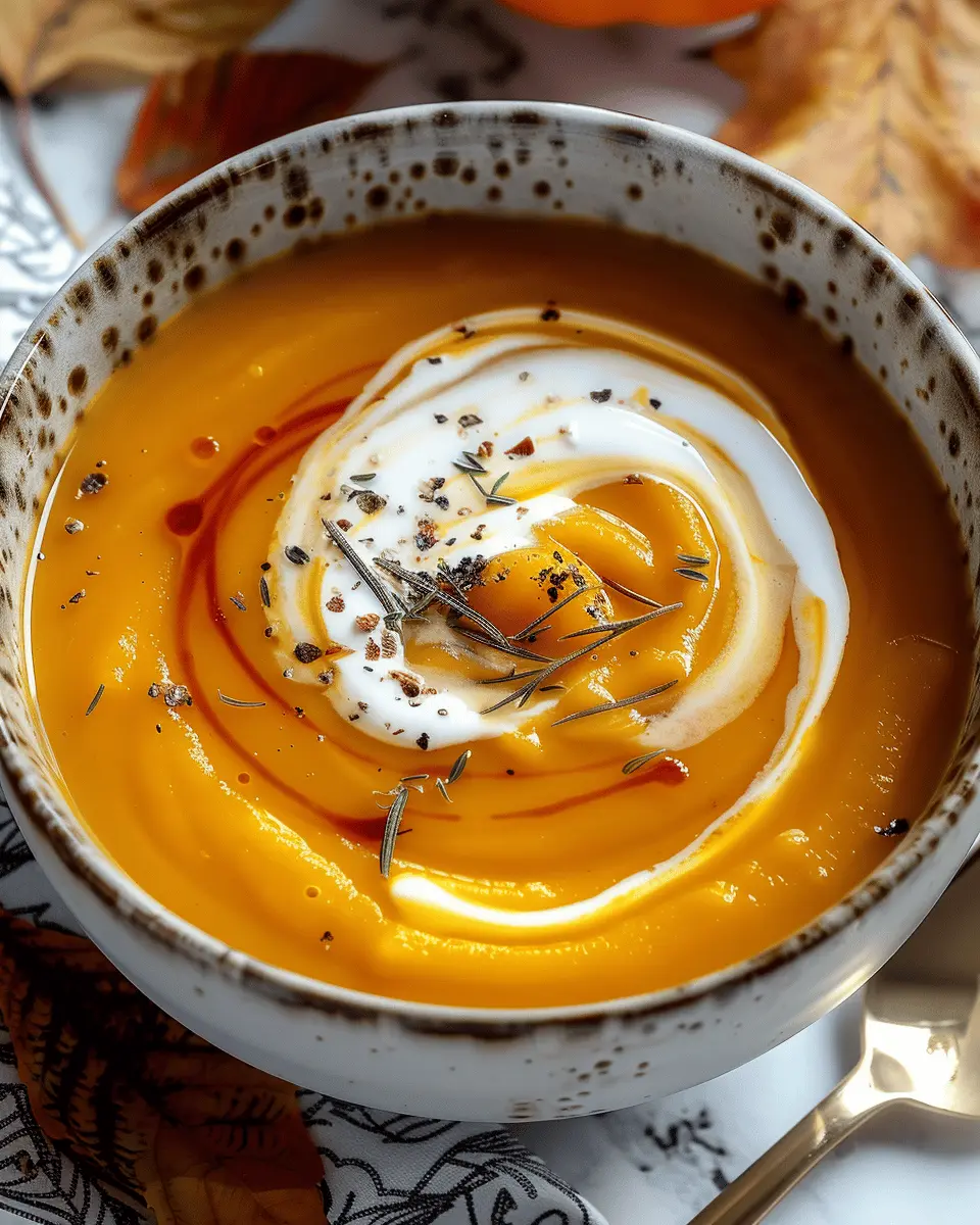 Easy Pumpkin Soup: A Cozy Bowl of Comfort with Turkey Bacon
