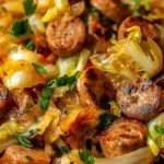 Easy Sausage and Cabbage Stir Fry (30-Minutes)