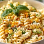 Creamy Street Corn Pasta Salad