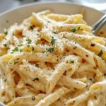One Pot Creamy Garlic Pasta (Just 20 Minutes!)