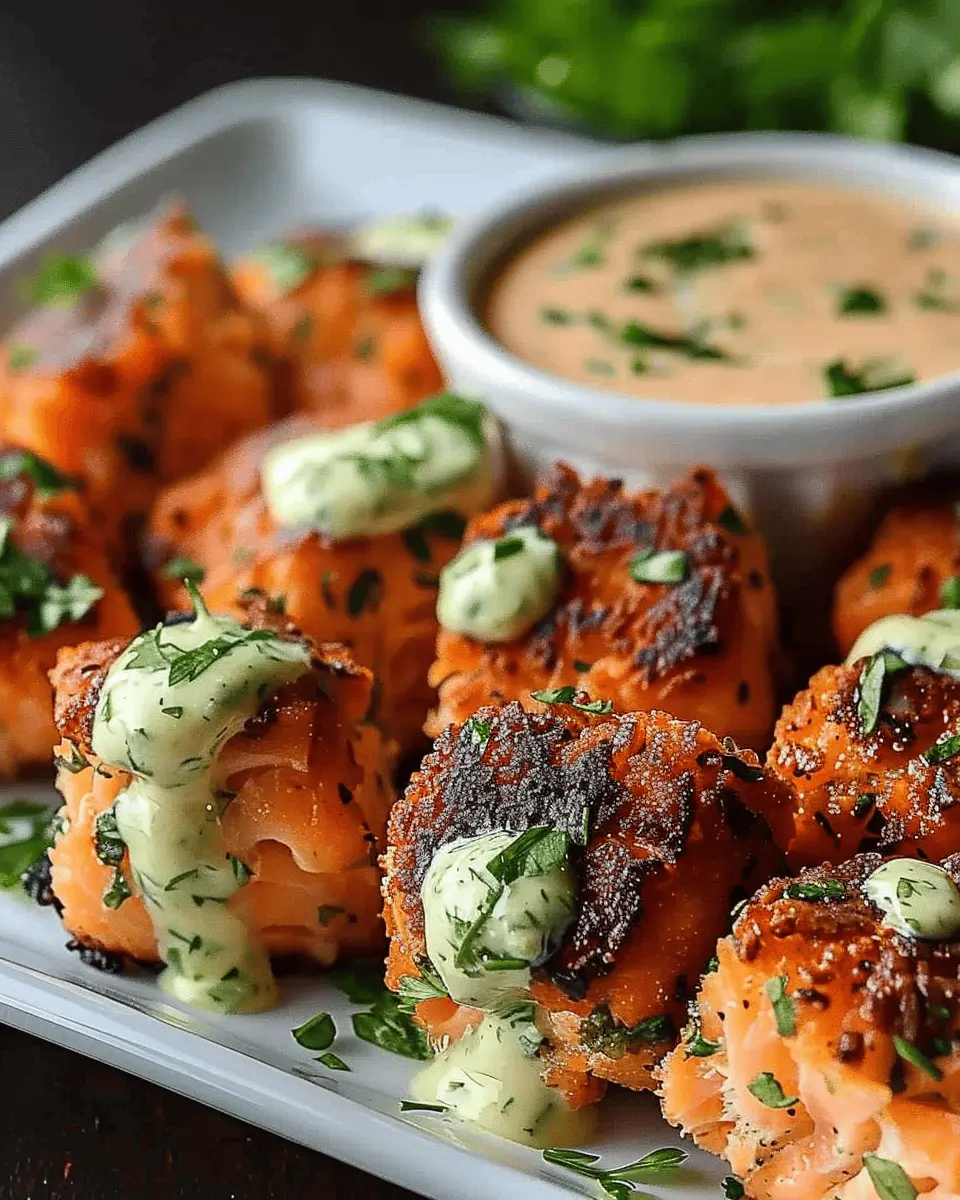 Crispy Salmon Bites with Sauce: The Easy Indulgence You Need