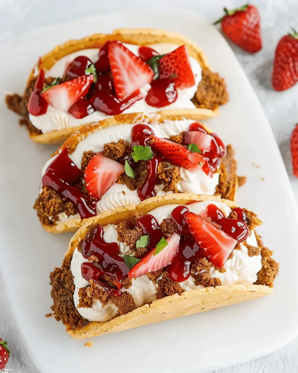 Cheesecake Tacos: The Indulgent Dessert You’ll Crave Again