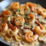 Blackened Shrimp Stroganoff