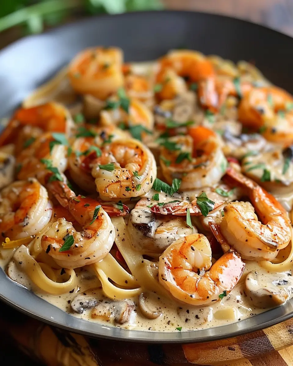 Blackened Shrimp Stroganoff: A Rich and Creamy Delight