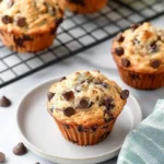 Banana Chocolate Chip Yogurt Muffins