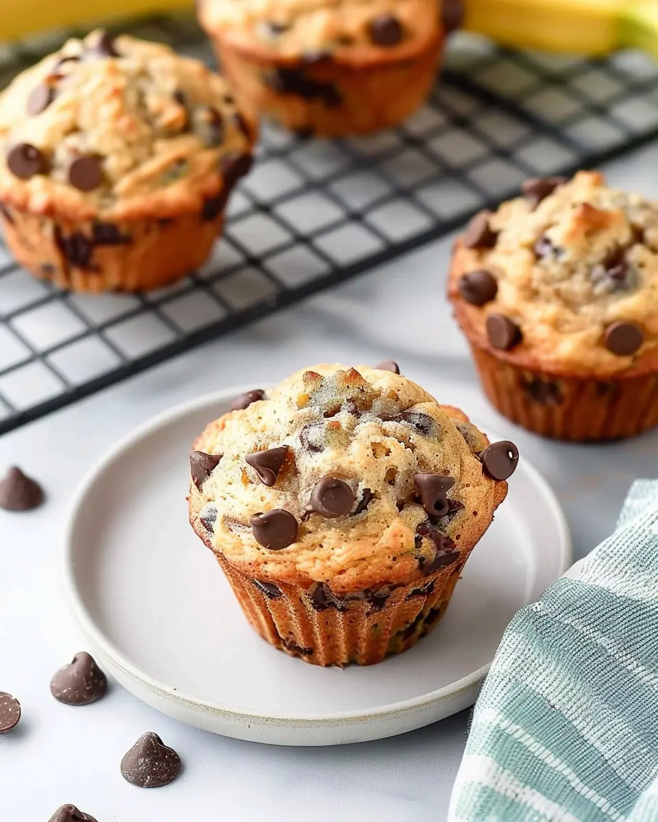 Banana Chocolate Chip Yogurt Muffins: Easy and Delicious Treats