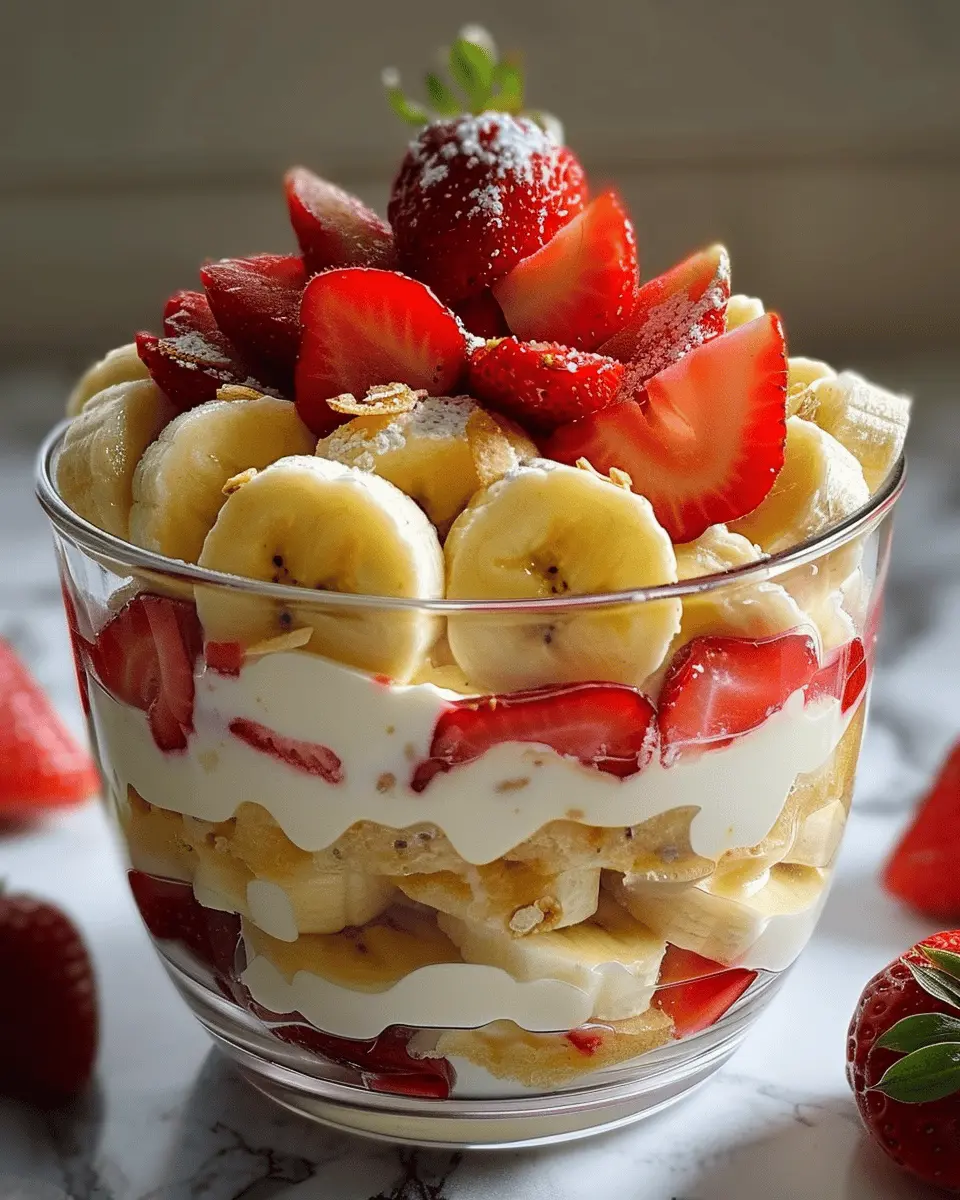 Strawberry Banana Pudding Dream