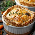 Roasted Autumn Vegetable Pot Pies