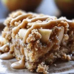 Apple Crumb Cake with Cinnamon Apple Drizzle