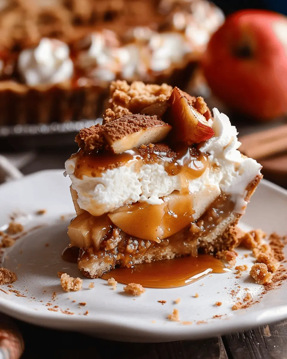 Salted caramel apple pie cheesecake: the best indulgent dessert