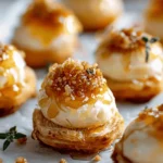 Goat Cheese and Honey Bites