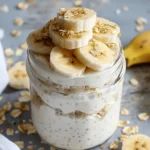 Banana Cream Pie Overnight Oats