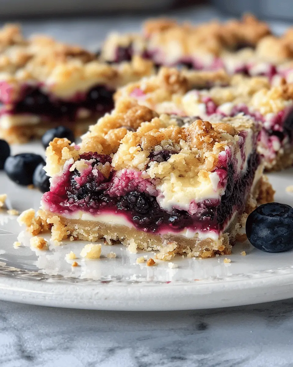 Blueberry Cream Cheese Bars: The Best Easy Recipe for Home Cooks