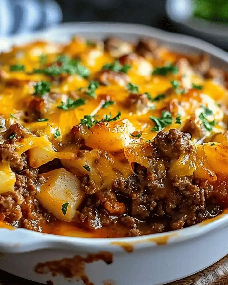 Hobo Casserole (Ground Beef Recipe)