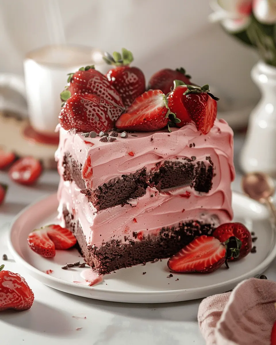 Strawberry Chocolate Cake: The Best Indulgent Treat at Home