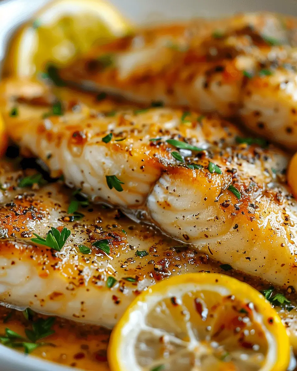 Garlic Butter Oven Baked Tilapia